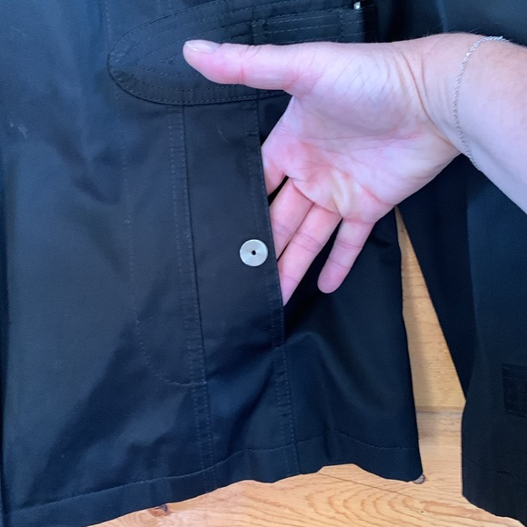 Gallery Hooded Jacket Black Size Medium - Picture 3 of 11